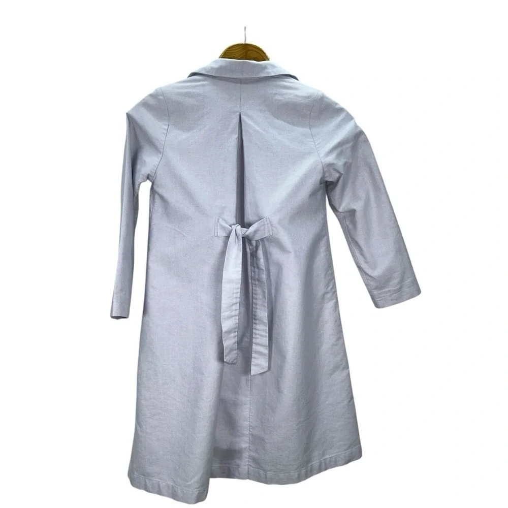 Vintage GYMBOREE Tea Party Girls Spring Coat Size 3XL (8 yrs) Lavender 2002